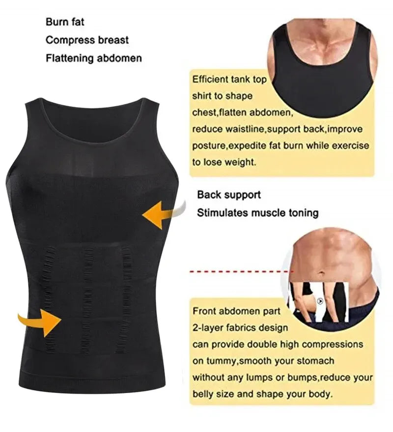 Men's Tank Top Shapewear